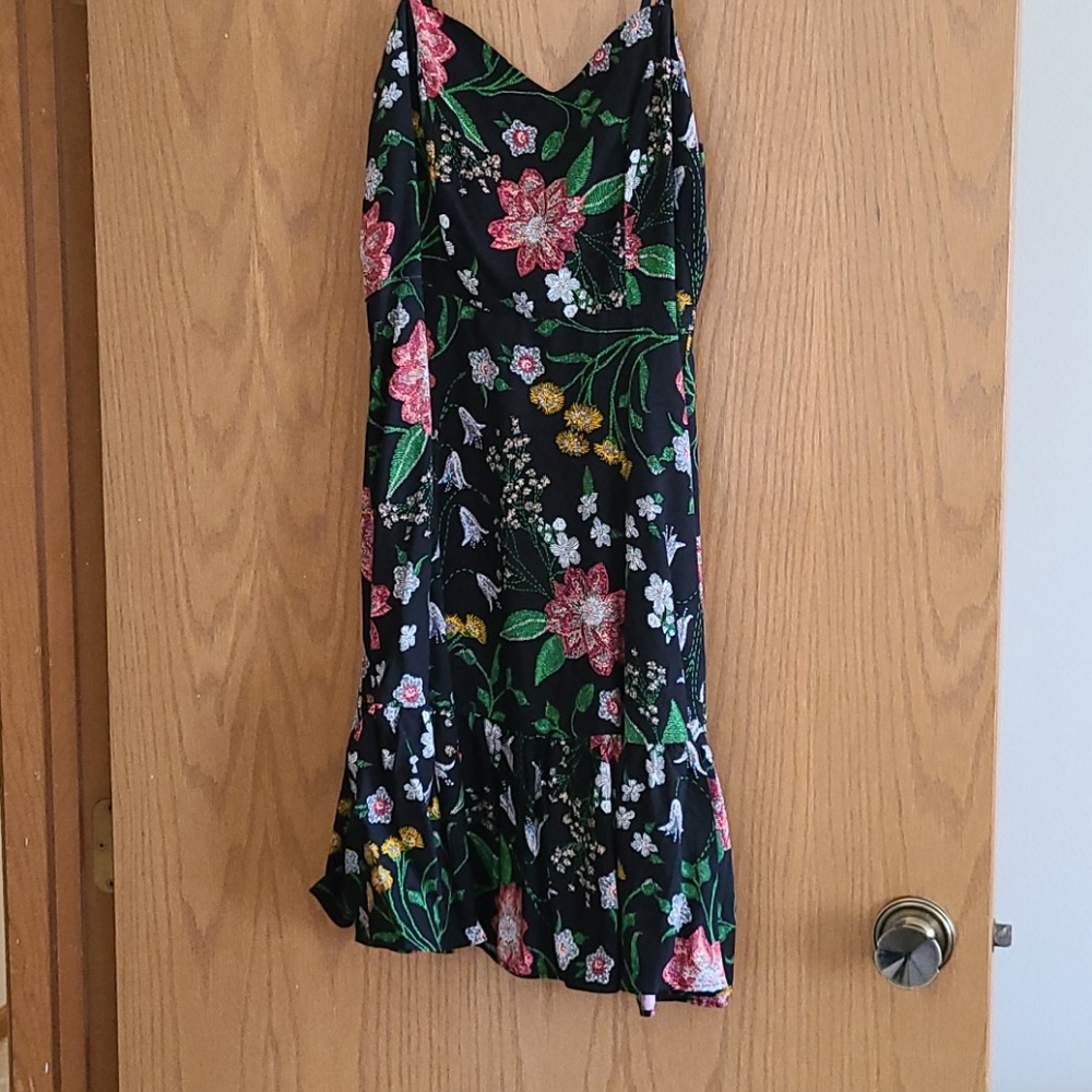 Floral tank dress